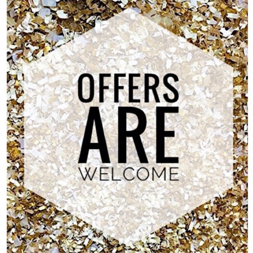 Offers are welcome